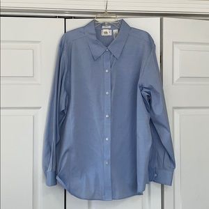Liz claiborne non iron blue Oxford